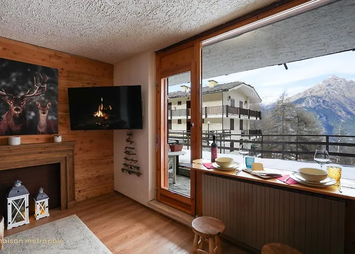 Apartamento Rifugio Sauze, Mountain View & Skii Lope *